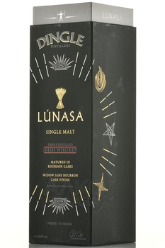 Dingle Lunasa Single Malt 7 Years Old - виски Лунаса Сингл Молт 7 лет 0.7 л в п/у