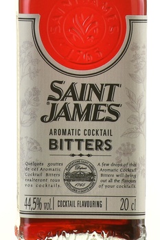 Saint James Bitters - биттер Сент Джеймс Биттерс 0.2 л