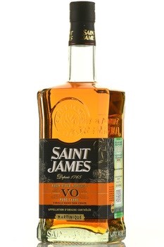 Saint James Rhum Agricole Vieux VO Martinique AOC - ром Сент Джеймс Агриколь Вьё ВО Мартиника АОС 0.7 л