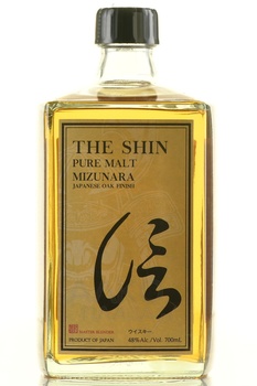 The Shin Pure Malt Mizunara Japanese Oak Finish - виски солодовый Мизунара Оук Финиш 0.7 л в п/у