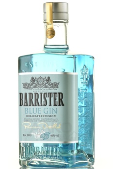 Barrister Blue - джин Барристер Блю 0.7 л