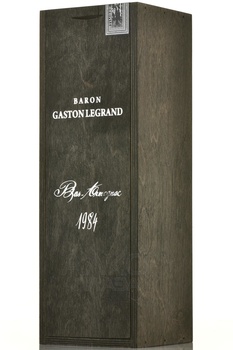 Baron G. Legrand 1984 - арманьяк Барон Легран 1984 года 0.7 л