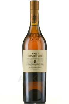 Chateau de Beaulon Pineau des Charentes White 5 Years - Пино де Шарант Шато де Булон Белый 5 лет 0.75 л