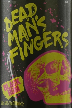 Dead Man’s Fingers Black Rum - ром Дэд Мэн’с Фингерс Темный 0.7 л