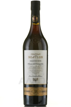 Pineau des Charentes Chateau de Beaulon Collection Privee - Шато Де Булон Пино Де Шарант Коллексьон Приви 1985 год 0.75 л красное сладкое