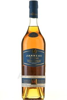 Armagnac Janneau 18 ans - арманьяк Жанно 18 лет 0.7 л в тубе