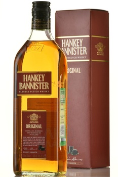 Hankey Bannister 3 years - виски Хэнки Бэннистер 3 года 0.7 л п/у