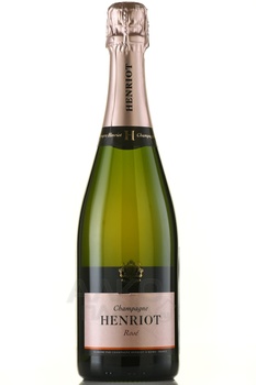 Henriot Brut Rose gift box - шампанское Энрио Брют Розе 0.75 л в п/у