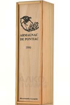 Bas-Armagnac De Pontiac - арманьяк Баз-Арманьяк де Понтьяк 1999 год 0.7 л в д/у