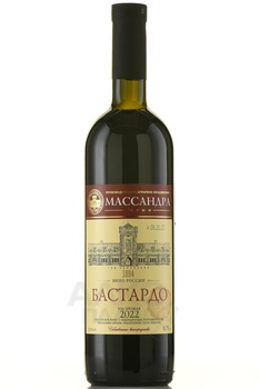 Вино Бастардо Массандра 0.75 л красное сухое