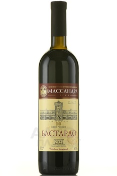 Вино Бастардо Массандра 0.75 л красное полусладкое