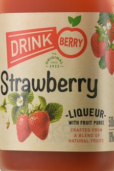 Drinkberry Strawberry - ликер Дринкберри Клубника 0.5 л