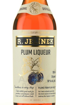 R. Jelinek Plum Liqueur - Рудольф Елинек Плам Ликер 0.7 л