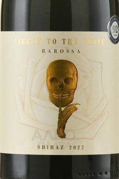 Take it to the Grave Shiraz - вино Шираз Тейк ит ту зэ Грейв 2022 год 0.75 л сухое красное