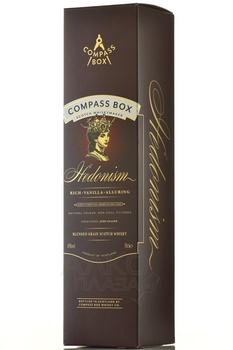 Compass Box Hedonism gift box - виски Компасс Бокс Гедонизм 0.7 л п/у