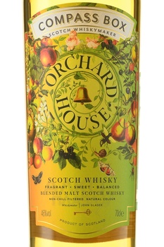 Compass Box Orchard House - виски Компас Бокс Орчард Хаус 0.7 л