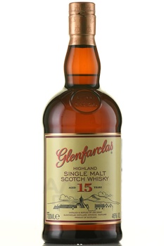 Glenfarclas 15 years - виски Гленфарклас 15 лет 0.7 л