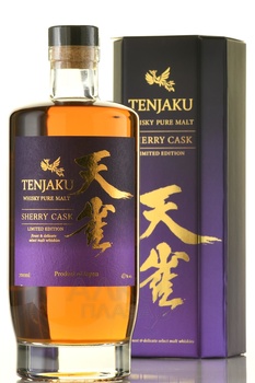 Tenjaku Pure Malt Sherry Cask Limited Edition - виски Тенжаку Пьюа Молт Шерри Каск Лимитед Эдишн 0.7 л в п/у