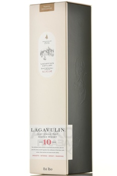 Lagavulin 10 Years Old - виски Лагавулин 10 лет 0.7 л в п/у