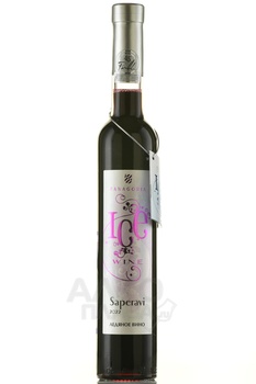 Вино Ice Saperavi Ледяное Саперави 0.375 л красное сладкое
