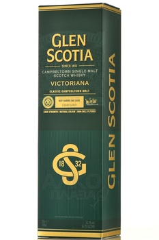 Glen Scotia Victoriana gift box - виски Глен Скотиа Викториана 0.7 л п/у