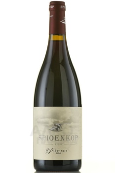 Spioenkop Pinot Noir - вино Спаенкоп Пино Нуар 0.75 л красное сухое