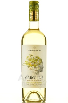 Santa Carolina Carolina Reserva Sauvignon Blanc - вино Санта Каролина Ресерва Совиньон Блан 0.75 л белое сухое