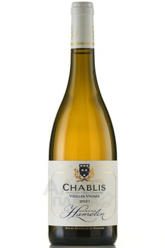 Domaine Hamelin Chablis Vieilles Vignes - вино Домен Амелин Шабли Вьей Винь 2021 год 0.75 л белое сухое
