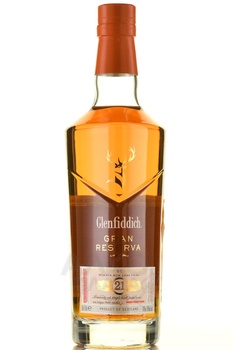 Glenfiddich 21 Year Old Gran Reserva - виски Гленфиддик 21 год Гран Резерва 0.7 л в п/у