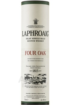 Laphroaig Four Oak - виски Лафройг Фор Оак 1 л в тубе