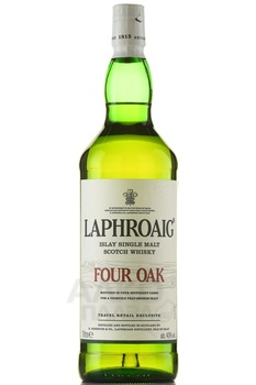 Laphroaig Four Oak - виски Лафройг Фор Оак 1 л в тубе