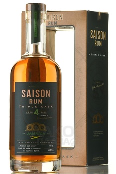 Saison Triple Cask Jamaica 4 Years Old - ром Сэзон Трипл Каск Ямайка 4 года 0.7 л