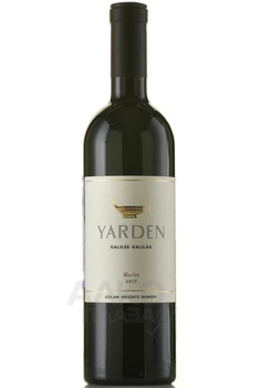 Yarden Merlot - вино Ярден Мерло 2017 год 0.75 л красное сухое