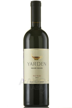 Yarden Petit Verdot - вино Ярден Пти Вердо 2017 год 0.75 л красное сухое