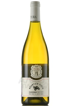 Tura Winery, Chardonnay - вино Тура Вайнери Шардоне 2017 год 0.75 л сухое белое