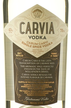 Carvia Single Spice - водка Карвиа Сингл Спайс 0.7 л