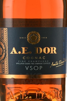 A.E. Dor VSOP Fine Champagne - коньяк А.Е. Дор ВСОП Фин Шампань 0.7 л