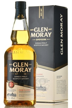 Glen Moray Elgin Classic - виски Глен Морей Элгин Классик 0.7 л в п/у