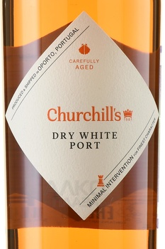 Churchill’s White Port Dry Aperitif - портвейн Черчилльс Уайт Порт Драй Аперитив 2011 год 0.75 л белое сухое