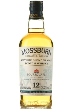 Mossburn Blended Malt Scotch Whisky Speyside - виски Моссберн Блендед Молт Скотч Виски Спейсайд 12 лет 0.7 л в тубе