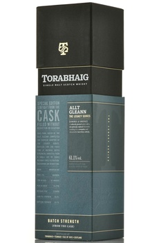 Torabhaig Single Malt Scotch Whisky Legacy Series Allt Gleann Batch Strength - виски Торвег Сингл Молт Скотч Виски Легаси Сириес Альт Глен Батч Стренг 0.7 л в п/у