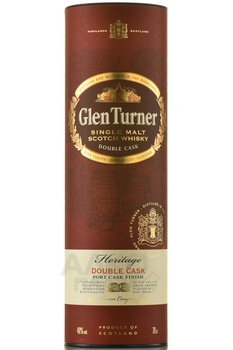 Glen Turner Heritage Double Cask - виски Глен Тернер Эритаж Дабл Каск 0.7 л в п/у