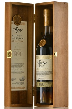 Monluc Armagnac 1990 - арманьяк Монлюк 1990 года 0.7 л