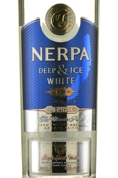 Nerpa Deep & Ice White - водка Нерпа Дип энд Айс Уайт 0.7 л