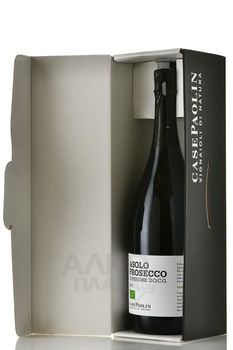 Case Paolin Asolo Prosecco Superiore Brut - вино игристое Казе Паолин Азоло Просекко Суперьоре Брют 1.5 л белое брют в п/у