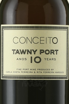 Conceito Porto Tawny 10 Years Old DOC - портвейн Консейто Порто Тони 10 лет ДОК 0.75 л