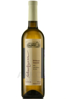 Schuchmann Tsinandali - вино Шухманн Цинандали 0.75 л белое сухое