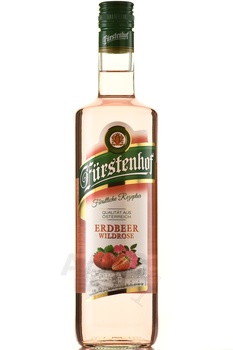 Furstenhof Strawberry Rosehip - шнапс Фюрштенхоф Клубника Шиповник 0.7 л