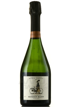 Champagne Henriet-Bazin Cuvee Marie-Amelie Premeier Cru Blanc de Blancs - шампанское Шампань Энриет Базан Куве Мари-Амели Премьер Крю Блан де Блан 2015 год 0.75 л белое экстра брют