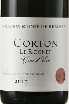 Corton Le Rognet Grand Cru - вино Кортон Ле Ронье Гран Крю 2017 год 0.75 л красное сухое в д/у